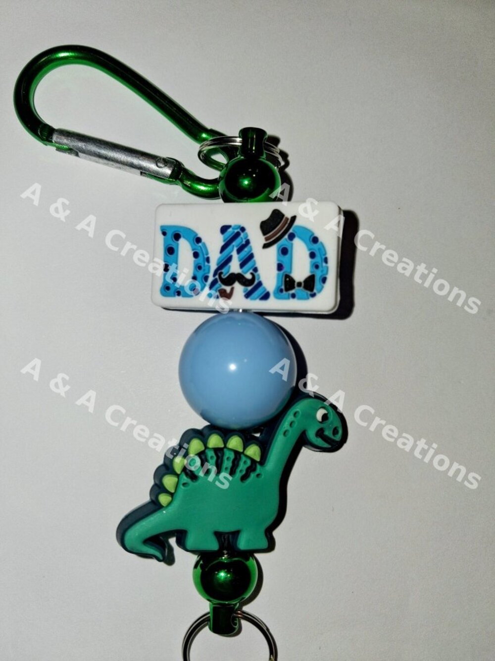 DAD DINOSAUR - KEYCHAIN